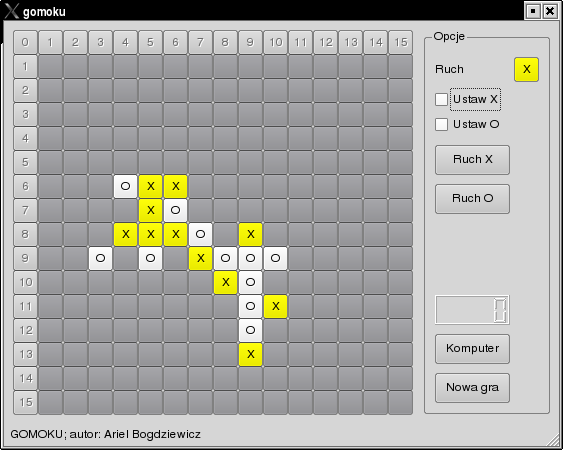 Program Gomoku
